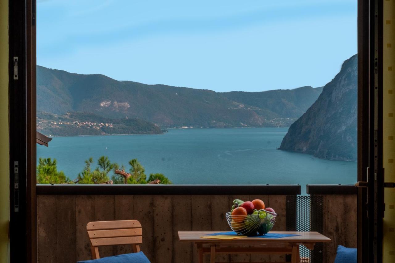 Happy Guest Apartments - Lake Panorama & Pool Riva di Solto Esterno foto